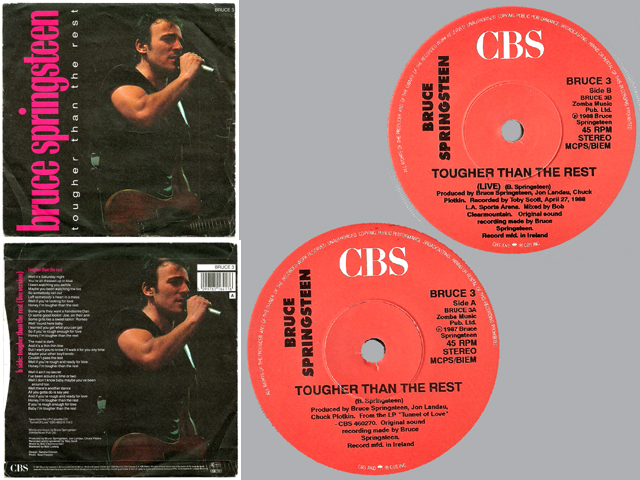 Bruce Springsteen - TOUGHER THAN THE REST (STUDIO / LIVE)